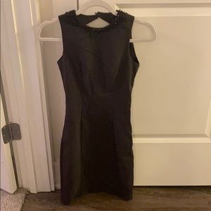 Dark gray dress